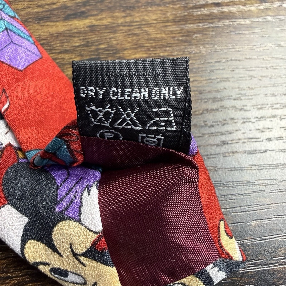 Vintage Disney Mickey Unlimited Christmas Necktie Mickey‎ Minnie Pluto Holiday - Picture 7 of 9